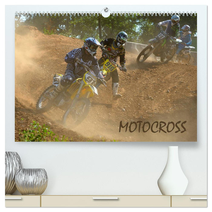 Motocross (CALVENDO Premium Wall Calendar 2024) 