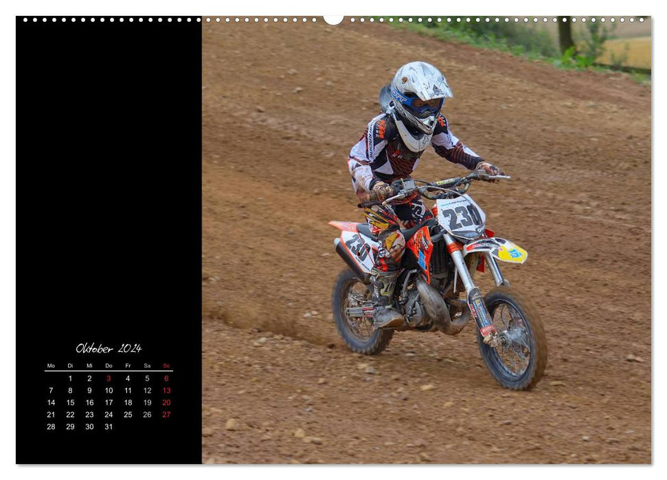 Motocross (CALVENDO Premium Wall Calendar 2024) 