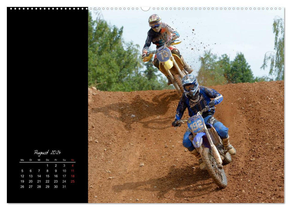 Motocross (CALVENDO Premium Wall Calendar 2024) 