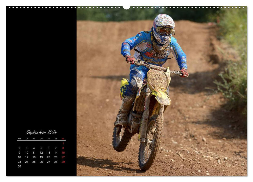 Motocross (CALVENDO Premium Wall Calendar 2024) 