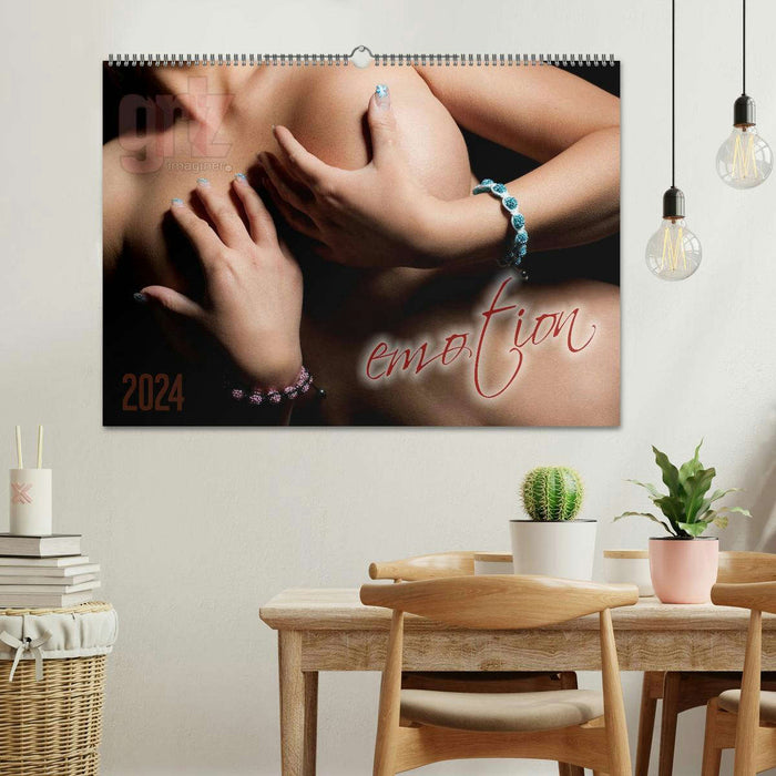 emotion calendar (CALVENDO wall calendar 2024) 