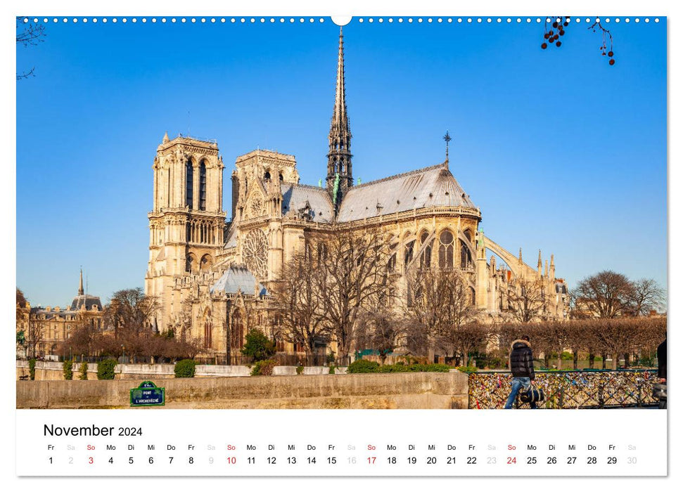 Paris, s'il vous plaît! (CALVENDO Premium Wall Calendar 2024) 