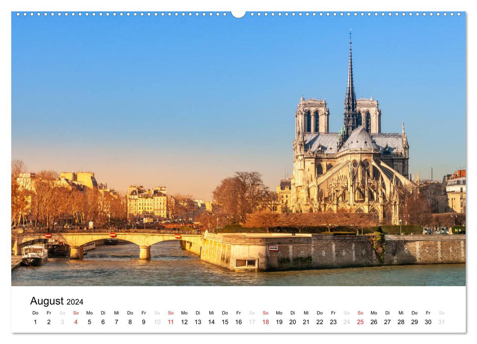 Paris, s'il vous plaît! (CALVENDO Premium Wandkalender 2024)