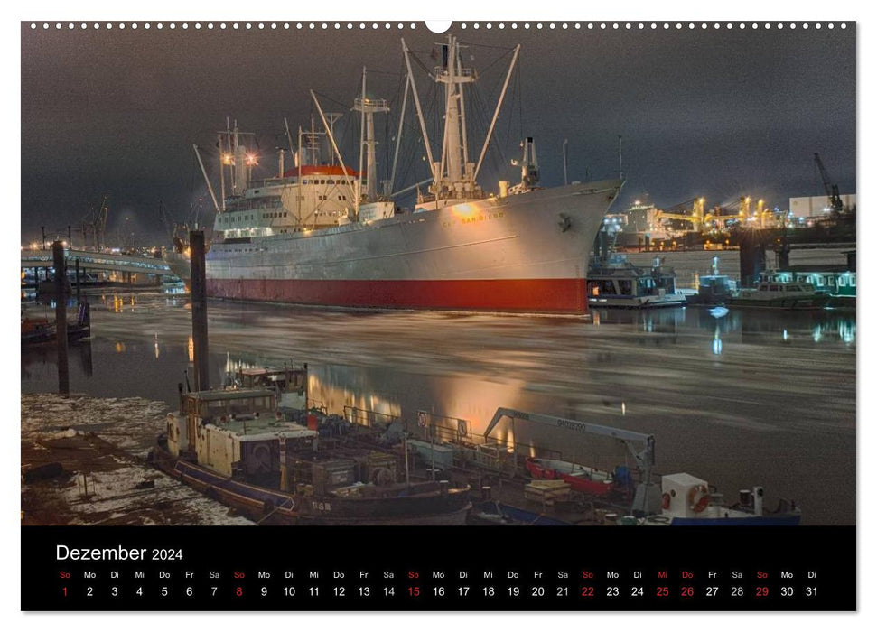 Hamburg (CALVENDO Premium Wandkalender 2024)