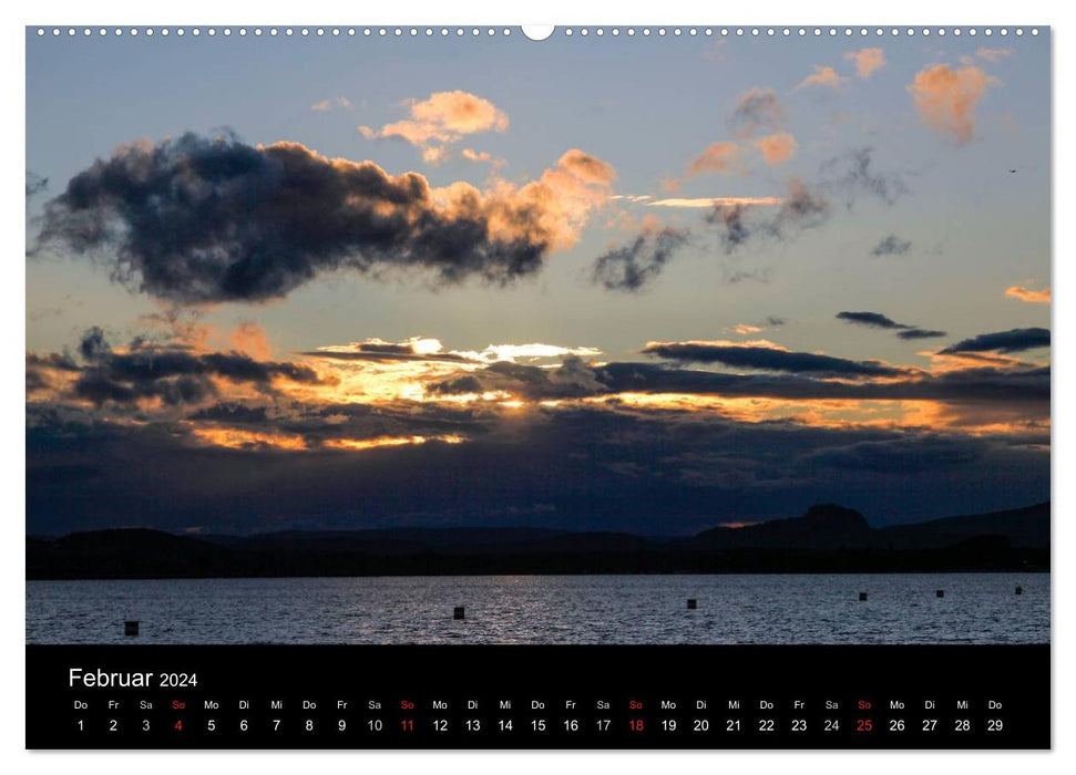 Am schönen Bodensee (CALVENDO Premium Wandkalender 2024)