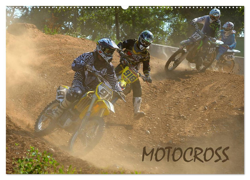 Motocross (CALVENDO Wandkalender 2024)