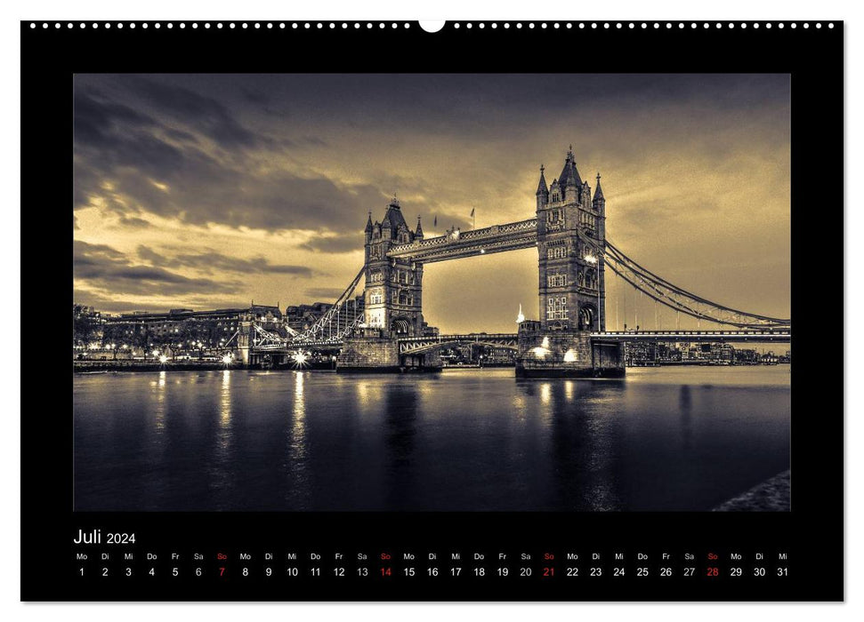 London pictures (CALVENDO Premium Wall Calendar 2024) 