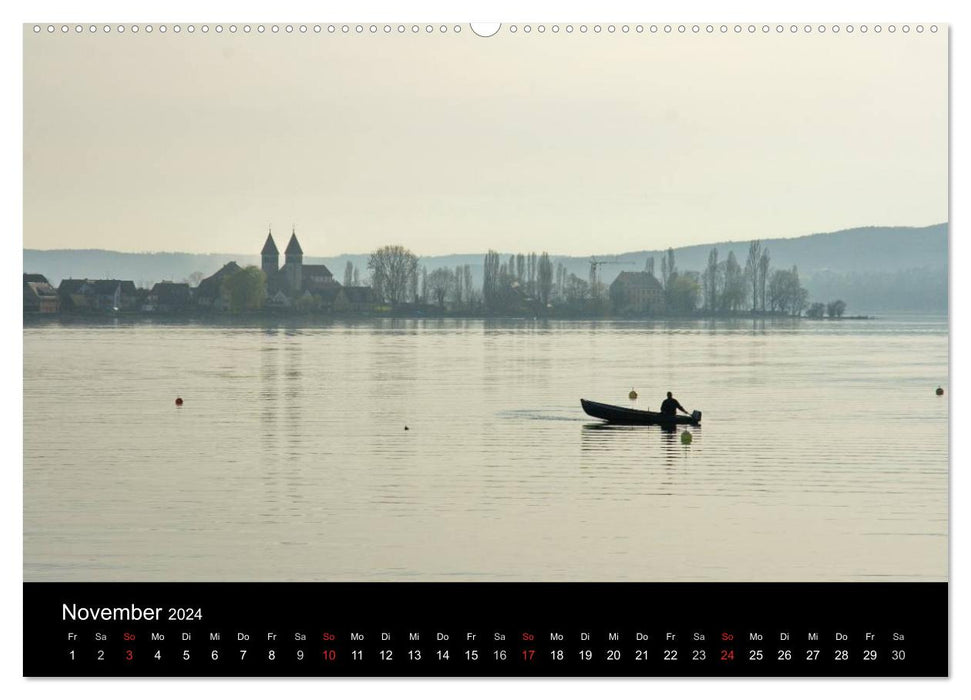 A year at LAKE BODEN (CALVENDO Premium Wall Calendar 2024) 