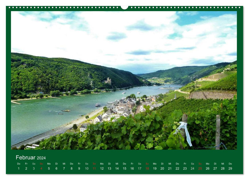 In the Rheingau (CALVENDO wall calendar 2024) 