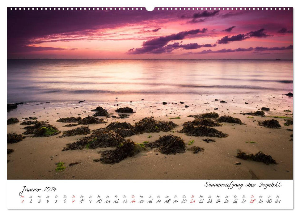 Föhrweh - Stimmungsvolle Nordsee Bilder (CALVENDO Wandkalender 2024)