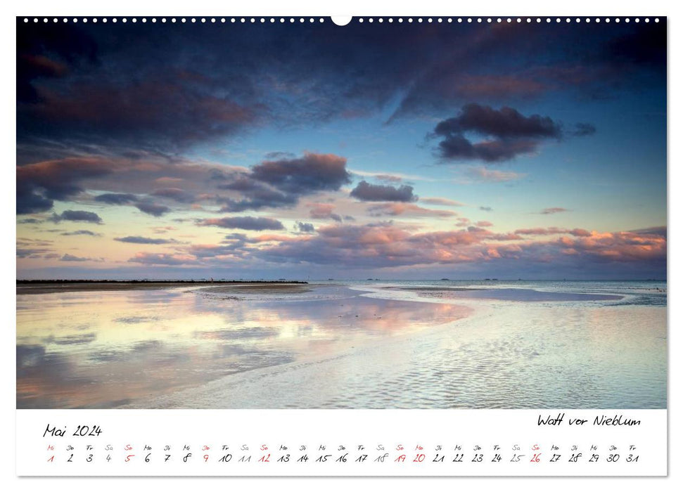 Föhrweh - Stimmungsvolle Nordsee Bilder (CALVENDO Wandkalender 2024)