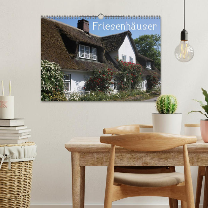 Frisian houses (CALVENDO wall calendar 2024) 