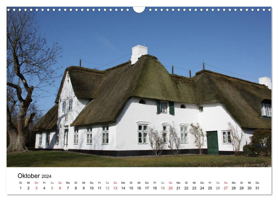 Frisian houses (CALVENDO wall calendar 2024) 