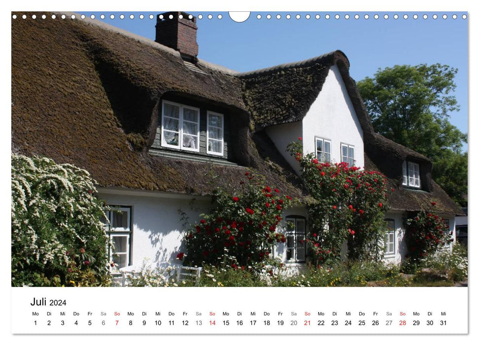 Frisian houses (CALVENDO wall calendar 2024) 