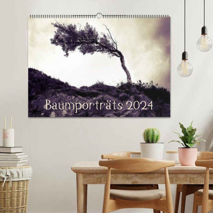 Baumporträts 2024 (CALVENDO Wandkalender 2024)