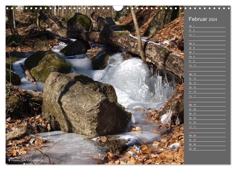 Odenwald ... ein Ausflug durch das Jahr (CALVENDO Wandkalender 2024)