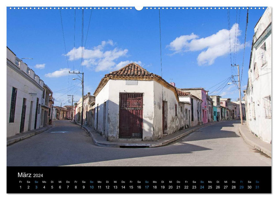 Cuba Highlights (CALVENDO Premium Wandkalender 2024)