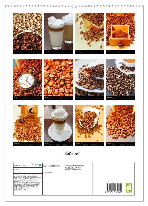 Kaffeezeit (CALVENDO Premium Wandkalender 2024)