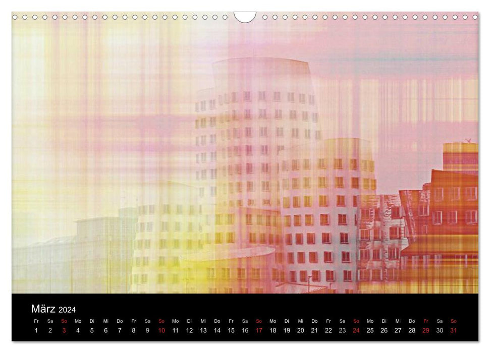 Artwork B U I L D I N G (CALVENDO Wandkalender 2024)