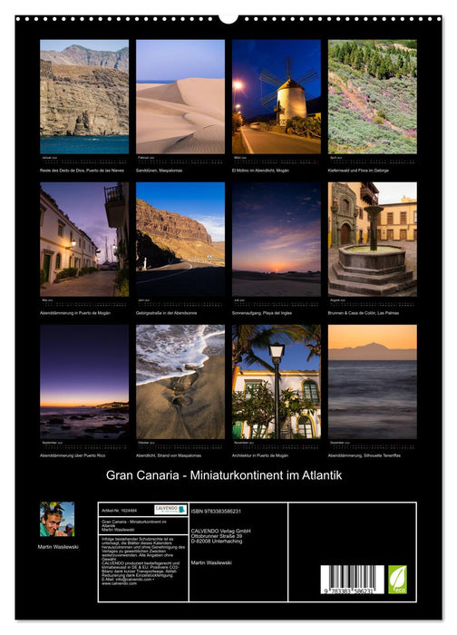 Gran Canaria - Miniaturkontinent im Atlantik (CALVENDO Premium Wandkalender 2024)