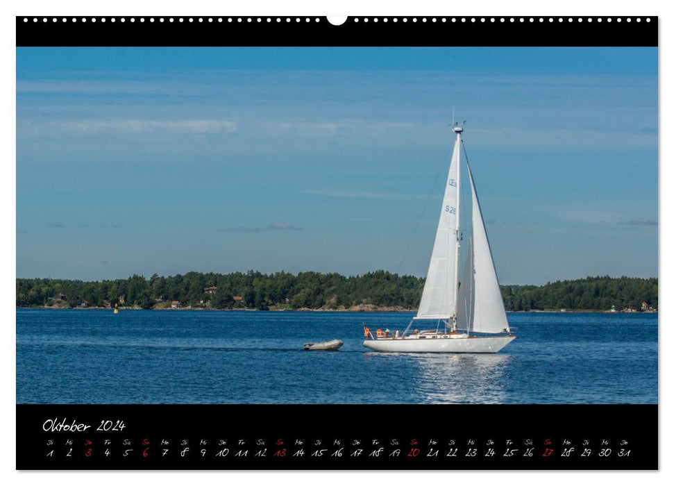 Stockholm and its archipelago (CALVENDO Premium Wall Calendar 2024) 