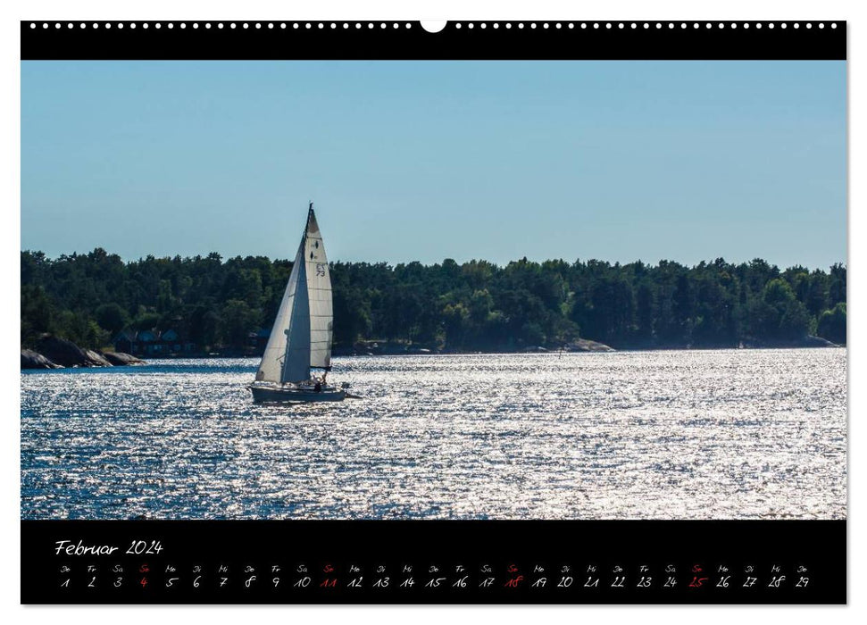 Stockholm and its archipelago (CALVENDO Premium Wall Calendar 2024) 