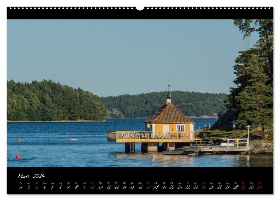 Stockholm and its archipelago (CALVENDO Premium Wall Calendar 2024) 