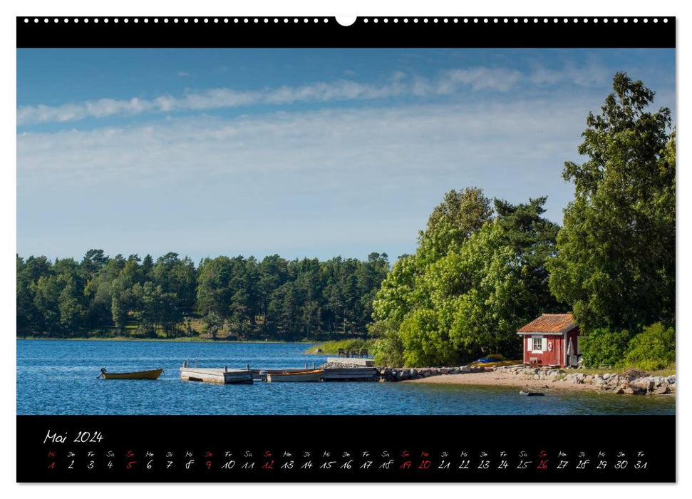 Stockholm and its archipelago (CALVENDO Premium Wall Calendar 2024) 