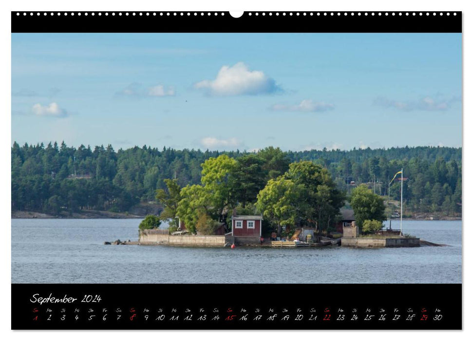 Stockholm and its archipelago (CALVENDO Premium Wall Calendar 2024) 
