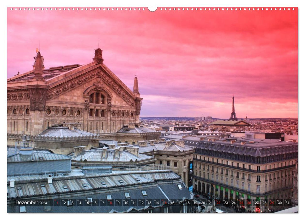 Paris (CALVENDO Premium Wandkalender 2024)