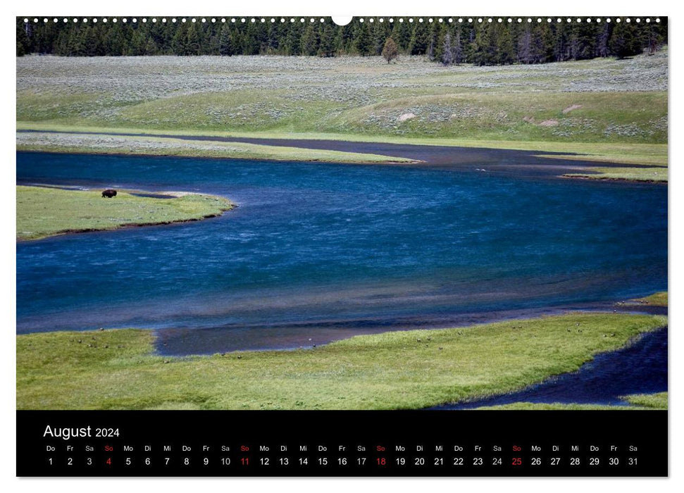 Yellowstone National Park (CALVENDO Premium Wandkalender 2024)