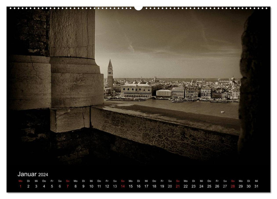 Venedig (CALVENDO Premium Wandkalender 2024)