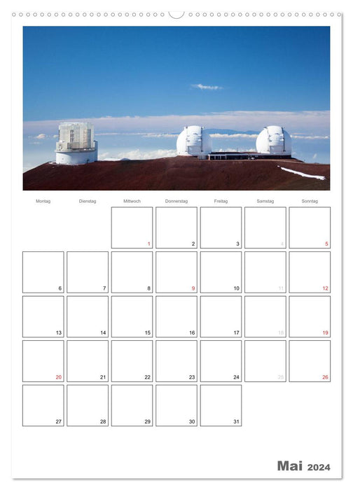 Hawaii - Terminplaner (CALVENDO Wandkalender 2024)