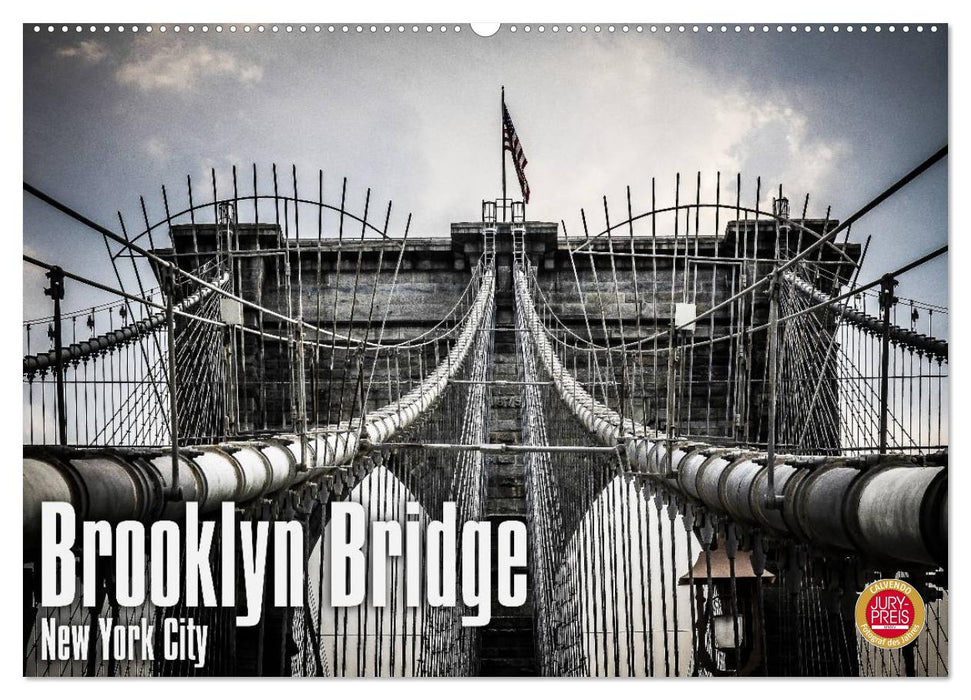 Brooklyn Bridge - New York City (CALVENDO Wandkalender 2024)