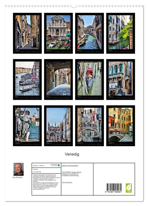 Venedig (CALVENDO Premium Wandkalender 2024)