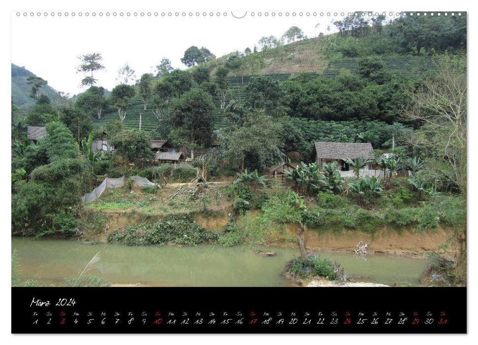 Fesselndes Vietnam (CALVENDO Premium Wandkalender 2024)