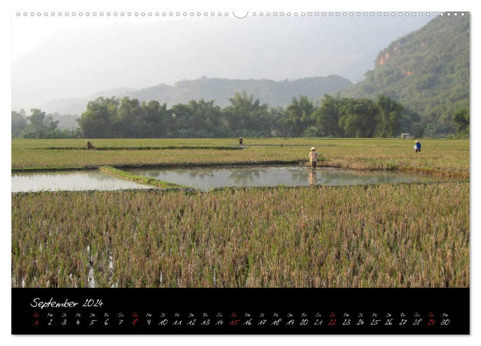 Fesselndes Vietnam (CALVENDO Premium Wandkalender 2024)