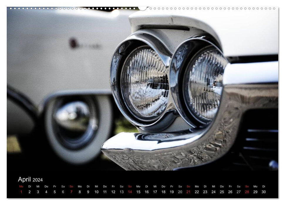 Made in the USA - Klassische Autos aus Amerika (CALVENDO Wandkalender 2024)