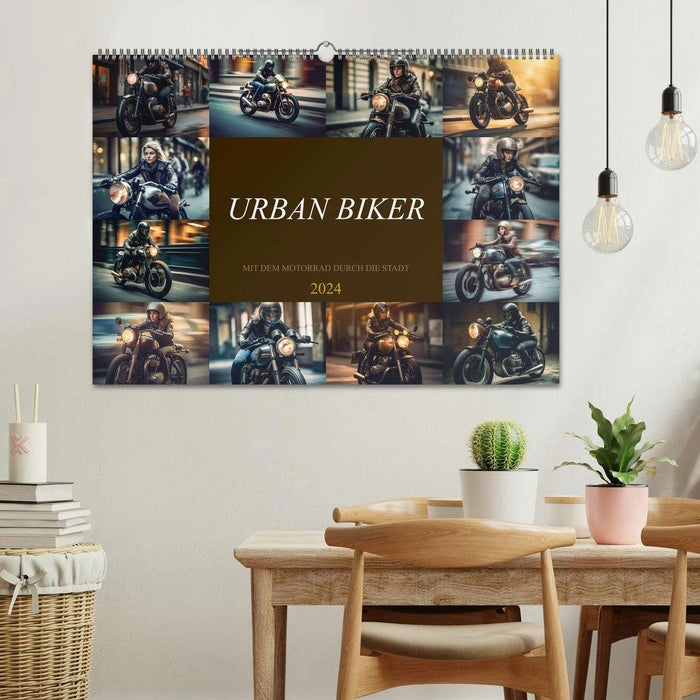 Urban Biker (CALVENDO Wandkalender 2024)