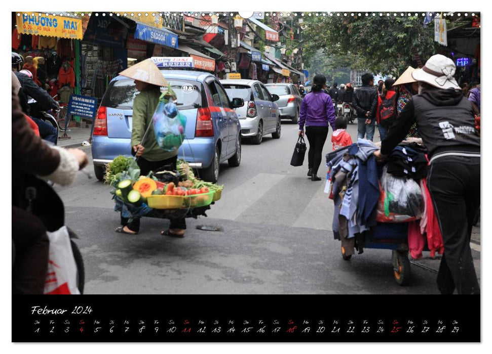 Fesselndes Vietnam (CALVENDO Wandkalender 2024)