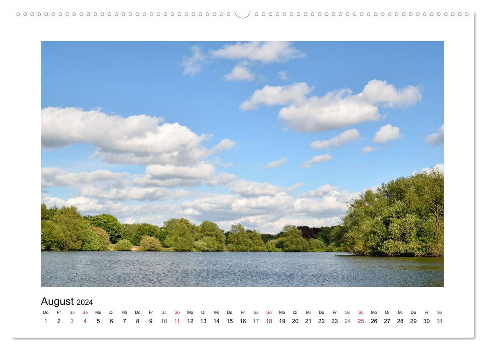 Kiel und Umland (CALVENDO Premium Wandkalender 2024)