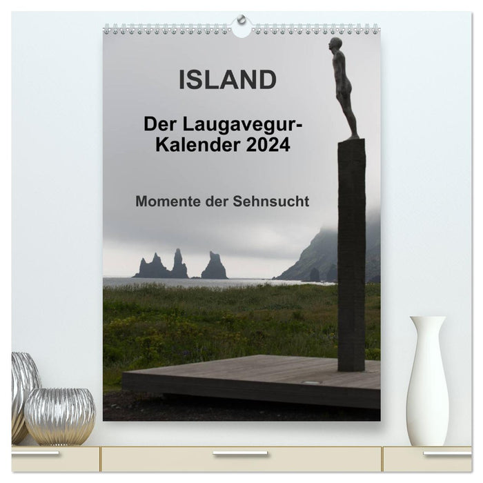 Island - Der Laugavegur-Kalender 2024 (CALVENDO Premium Wandkalender 2024)