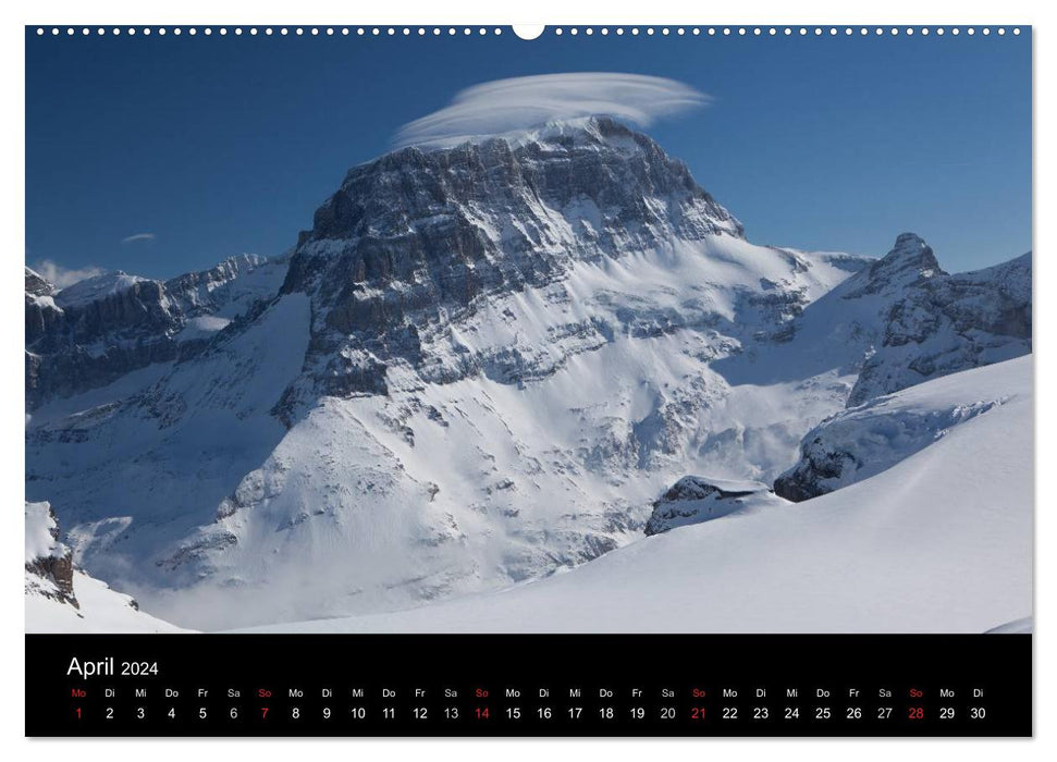 Moments de nostalgie : les mondes des montagnes suisses (Calendrier mural CALVENDO Premium 2024) 