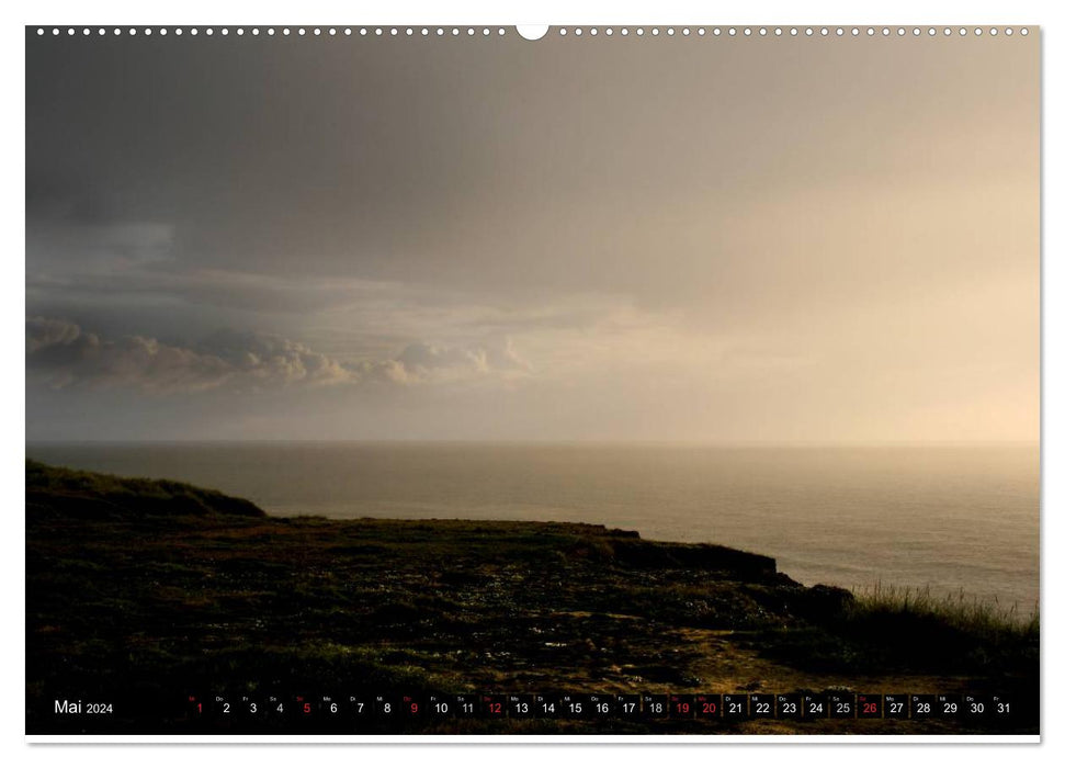 Mer du Nord danoise (Calvendo Premium Wall Calendar 2024) 