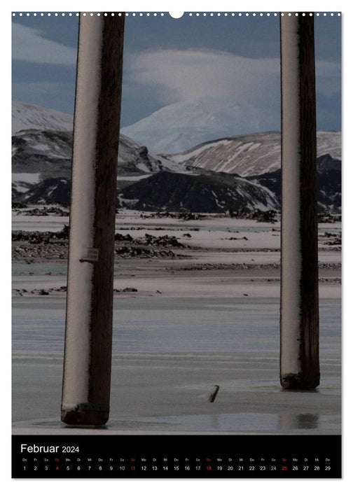 Island - Der Laugavegur-Kalender 2024 (CALVENDO Wandkalender 2024)