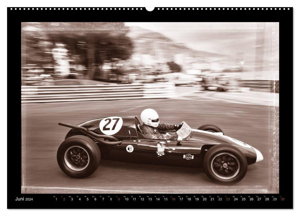 Grand Prix historique de Monaco (CALVENDO Premium Wandkalender 2024)