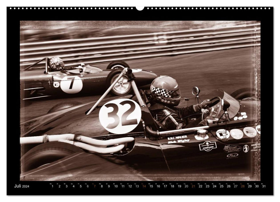 Grand Prix historique de Monaco (CALVENDO Premium Wandkalender 2024)