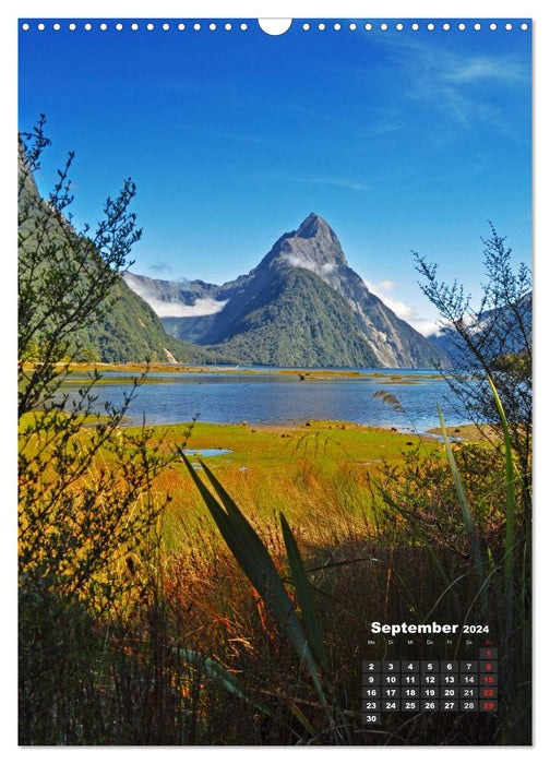 Reise durch Neuseeland (CALVENDO Wandkalender 2024)