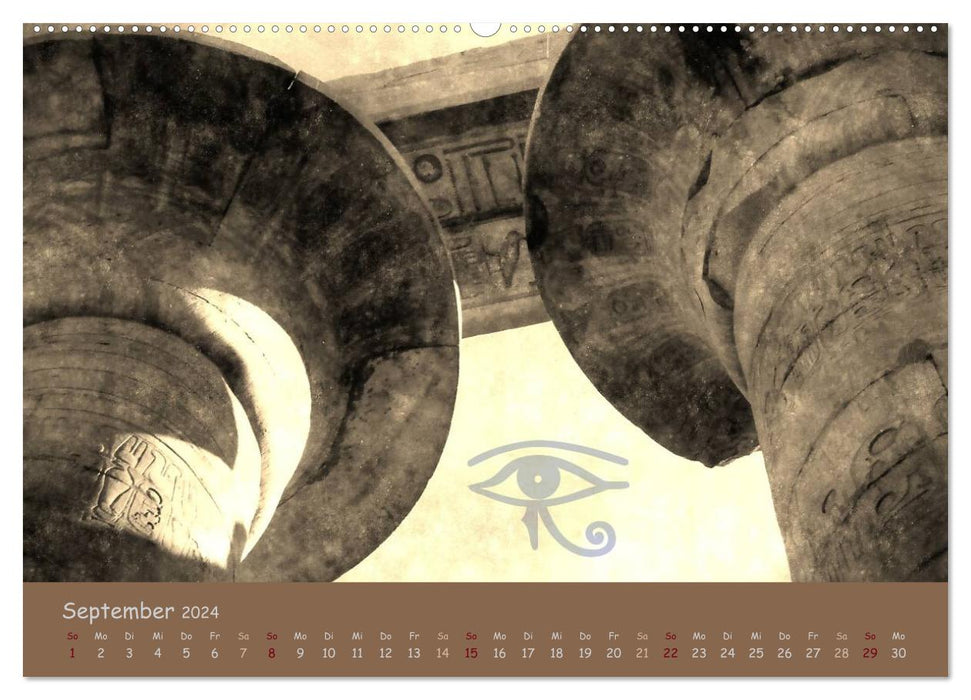 Ägypten Nostalgie & Antike 2024 AT Version (CALVENDO Wandkalender 2024)