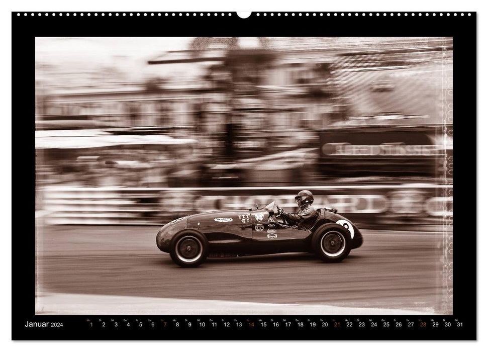 Grand Prix historique de Monaco (CALVENDO Wandkalender 2024)